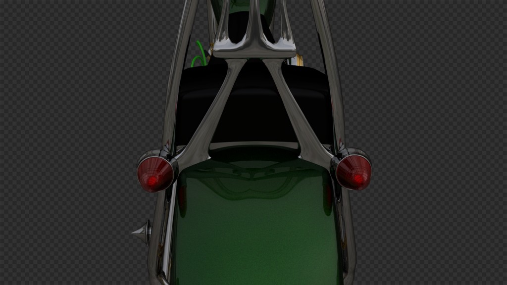 70's Chopper Motorcycle preview image 4